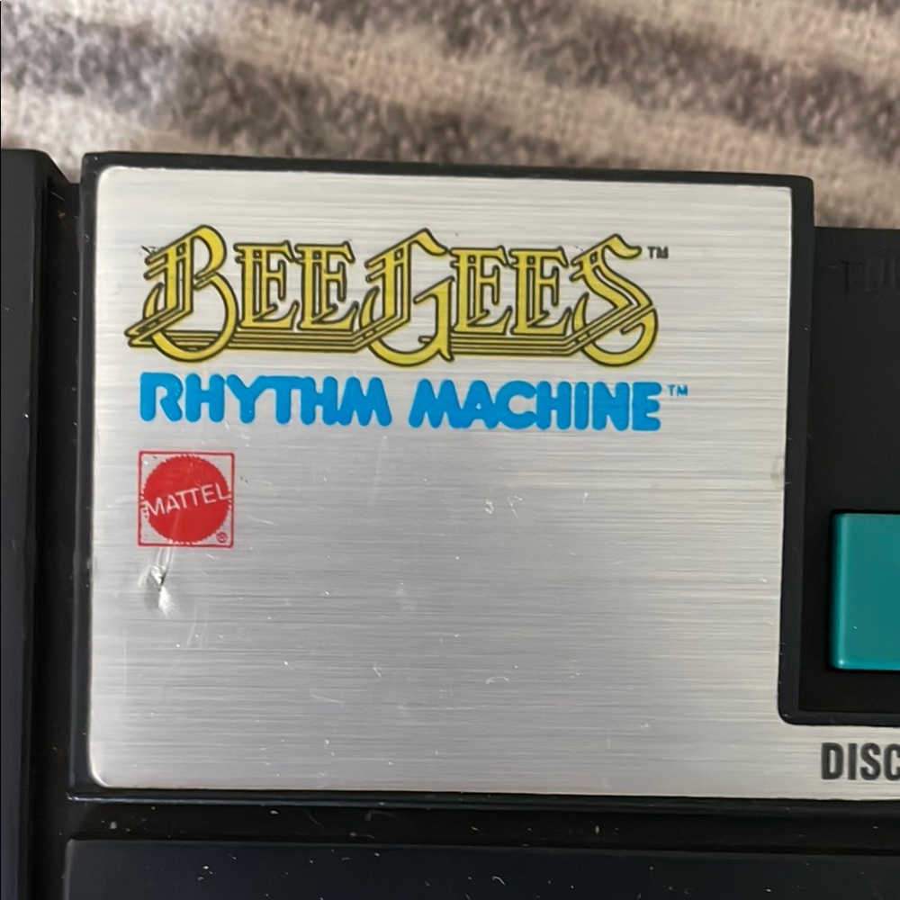 Vintage Bee Gees Rhythm Machine Mini Keyboard - RARE - Picture 3 of 7